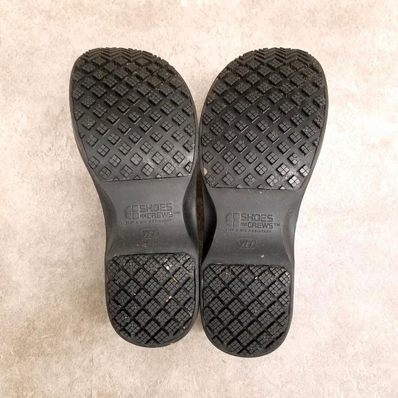 Shoes For Crews Womens Black Slip On Cobalt Loafer Slip and Oil Resistant Work - Picture 9 of 10